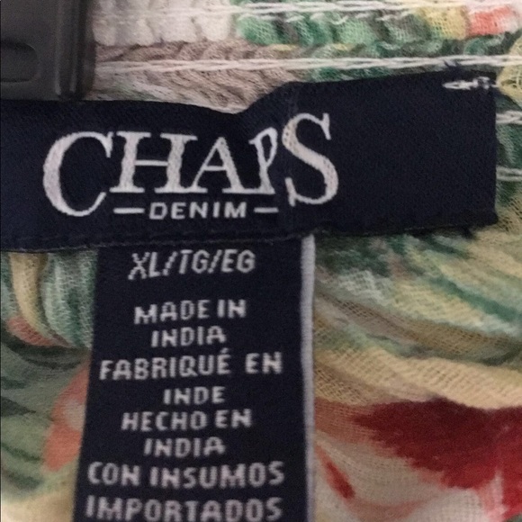 Chaps printed blouse - Picture 3 of 3